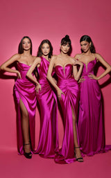 4 of 5 Tarik Ediz 53021 Fuchsia