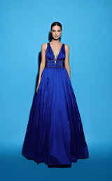 4 of 12 Tarik Ediz 53040 Royal Blue