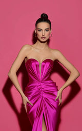 2 of 5 Tarik Ediz 53099 Fuchsia