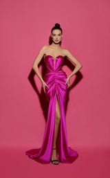 1 of 5 Tarik Ediz 53099 Fuchsia