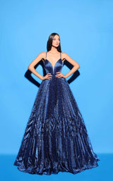 1 of 2 Tarik Ediz 53228 Navy