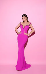 1 of 2 Tarik Ediz 54135 Fuchsia
