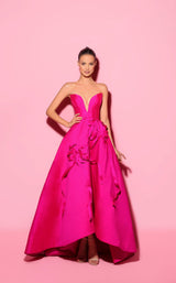 1 of 2 Tarik Ediz 55048 Fuchsia