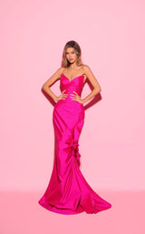 1 of 2 Tarik Ediz 55063 Fuchsia