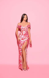 1 of 2 Tarik Ediz 55109 Fuchsia