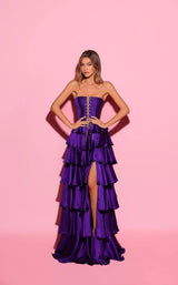 1 of 2 Tarik Ediz 55116 Purple