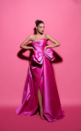 2 of 9 Tarik Ediz 98421 Fuchsia