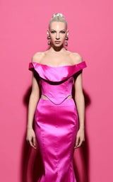 2 of 5 Tarik Ediz 98459 Fuchsia