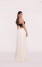 2 of 2 Tarik Ediz 98773 Black/Ivory