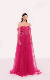 1 of 2 Tarik Ediz 98845 Fuchsia