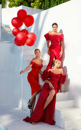 4 of 6 Terani 241C2330 Red