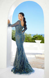 2 of 2 Terani 241GL2646 Navy-Olive