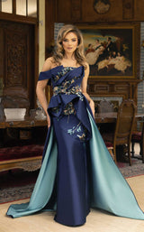 1 of 2 Terani 242E3148 Blue