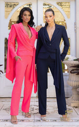 3 of 6 Terani 242E3180 Fuchsia&Navy