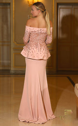 2 of 2 Terani 242M3301 Dark-Blush