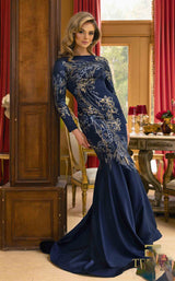 1 of 2 Terani 242M3331 Navy