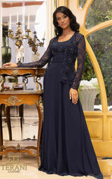 1 of 2 Terani 242M3410 Navy