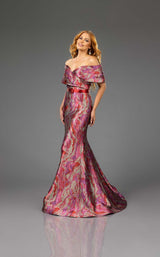 2 of 7 Terani 251E4253 Fuchsia