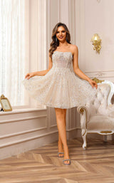 1 of 3 Terani 251P4043 Ivory