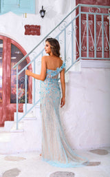 3 of 3 Terani 251P4048 Tiffany/Nude