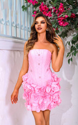 1 of 5 Terani 251P4059 Pink