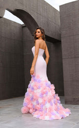 3 of 3 Terani 251P4091 Baby Pink