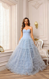 1 of 3 Terani 251P4092 Light Blue