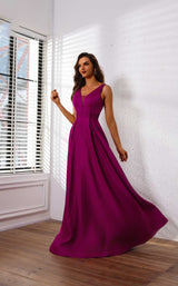 4 of 6 Terani 251P4113 Fuchsia