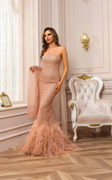 3 of 5 Terani 251P4303 Blush