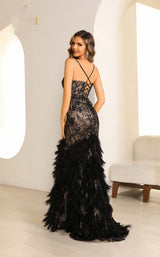 3 of 3 Terani 251P4321 Black-Nude