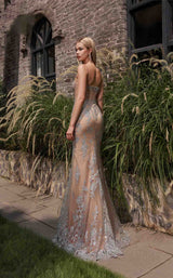 2 of 2 Terani 251P4366 Silver/Nude