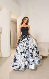 2 of 3 Terani 251P4373 Black Multi