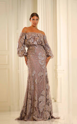 1 of 2 Terani 251m4414 Mauve