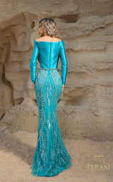 2 of 2 Terani 252E5143 Turquoise