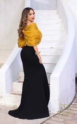 5 of 5 Terani 252E5181 Gold/Black