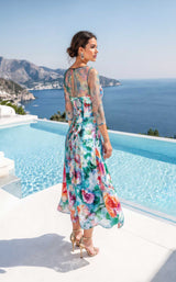 2 of 2 Terani 261C6642 Green Multi