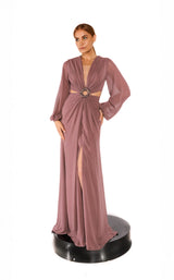 1 of 4 Terani 261E6713 Dusty Rose