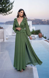 1 of 2 Terani 261M6741 Green