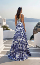 2 of 2 Terani 261P6086 Blue White