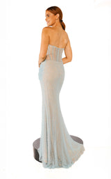 2 of 4 Terani 261P6101 Tiffany/Nude