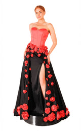 1 of 2 Terani 261P6622 Black/Red