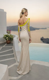 2 of 2 Terani 261E6225 Champagne/Lime