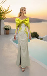 1 of 2 Terani 261E6225 Champagne/Lime