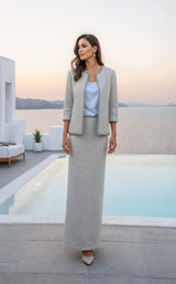 1 of 2 Terani 261M6446 Blue Multi