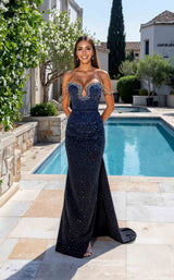 1 of 2 Terani 261P6037 Black/Blue