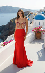 1 of 2 Terani 261P6048 Crimson