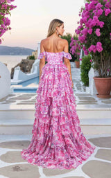 2 of 2 Terani 261P6091 Magenta Multi