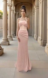 3 of 4 Terani 261P6101 Blush/Nude