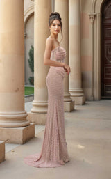 4 of 4 Terani 261P6101 Blush/Nude