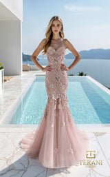 1 of 2 Terani 261P6560 Blush